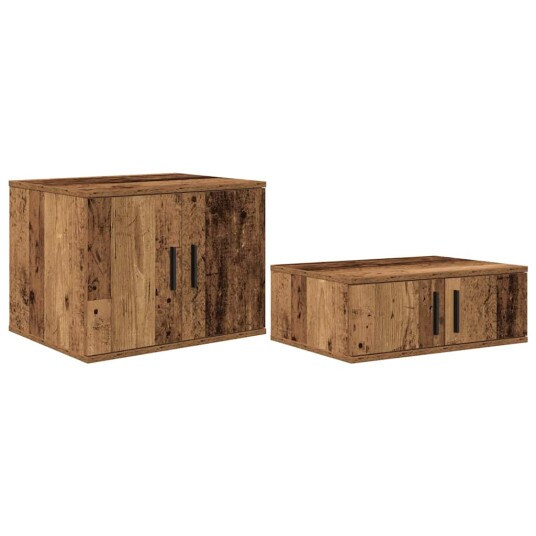 seng ramme gammelt tre 100x200 cm