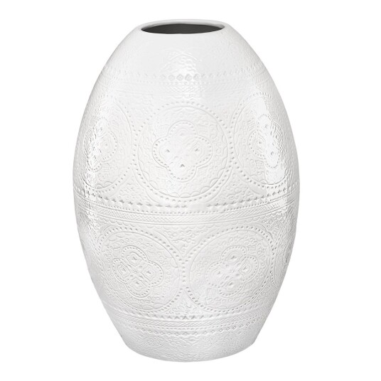 Cult Design  Orient vase 37 cm hvit
