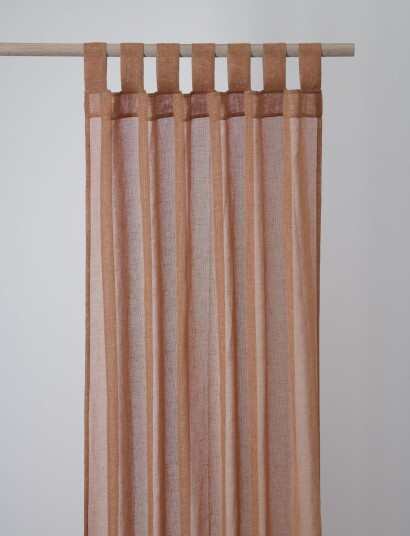 compliments Boho Curtain 140X260 Cm W/Loops Orange 140X260CM compliments Boho Curtain 140X260 Cm W/Loops Orange 140X260CM