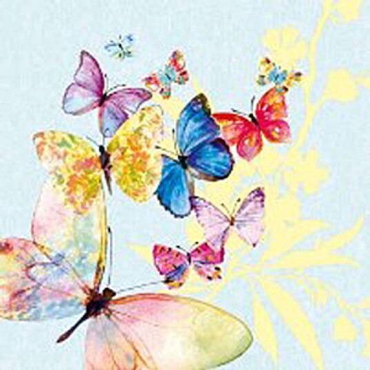 Lunsj serviett Flying magic blue Lunsj serviett Flying magic blue