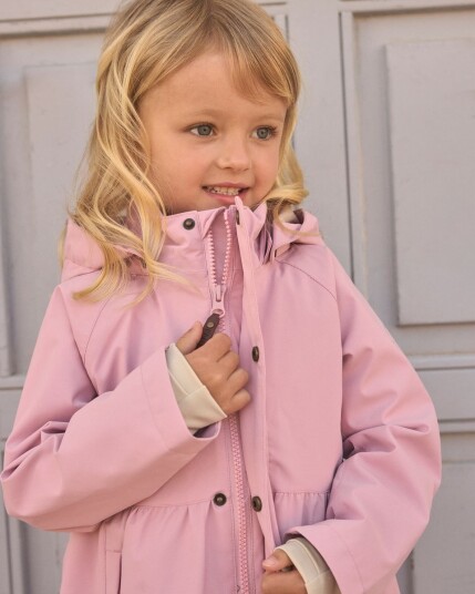 En Fant Jacket Solid Pink 98