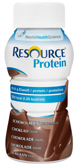 Resource Protein, fullverdig proteinrik næringdrikk, Sjokolade 4x200 ml Resource Protein, fullverdig proteinrik næringdrikk, Sjokolade 4x200 ml