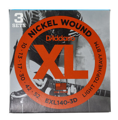 Daddario EXL140-3D Saiten für E-Gitarre 3er Set Daddario EXL140-3D Saiten für E-Gitarre 3er Set