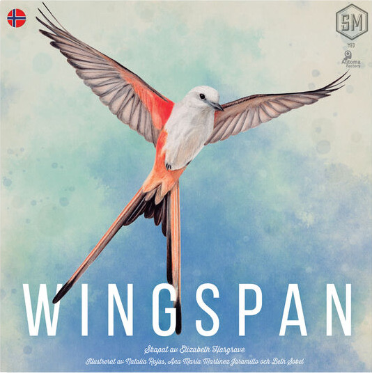 Wingspan 2. utgave - Strategisk kortspill om fugler av Stonemaier Games