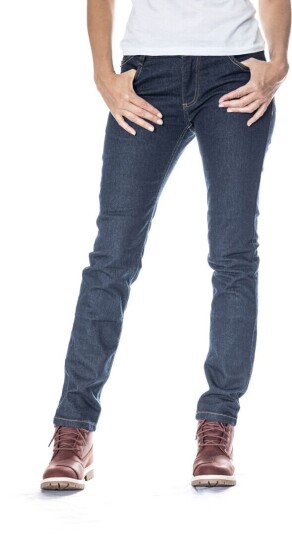 Ixon Maddie C Damer Motorsykkel Jeans 4XL Blå