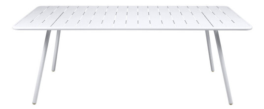 Fermob Luxembourg Table 207x100 cm Cotton White 01
