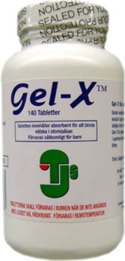 Gel-x Geldannende lukthemmende tabletter, 140 stk. Gel-x Geldannende lukthemmende tabletter, 140 stk.