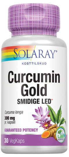 Solaray Curcumin Gold Gurkmeie 30 Kapslar