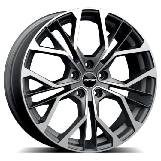 Gmp Matisse Matt Anthracite Diamond 6x15 4x108 ET25 B65.1