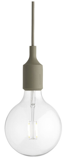 Muuto E27 Pendant Lamp LED Olive
