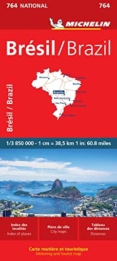 Brazil - Michelin National Map 764 Brazil - Michelin National Map 764