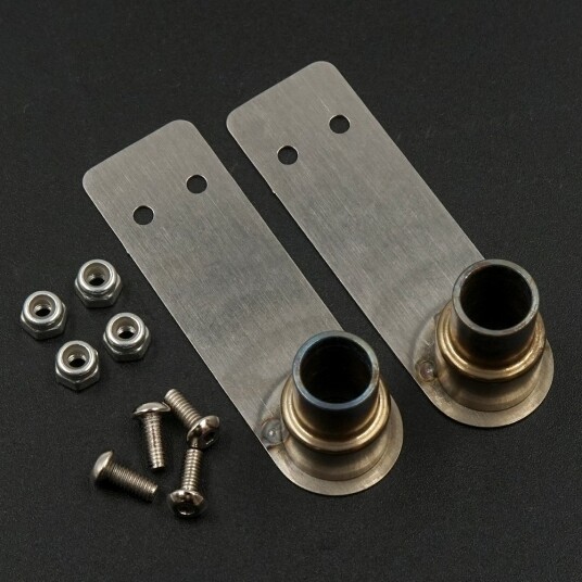 Yeah Racing 1/10 Scale Accessory Stainless Steel Muffler Exhaust