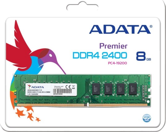 ADATA DDR4 U DIMM 2400MHZ 8GB