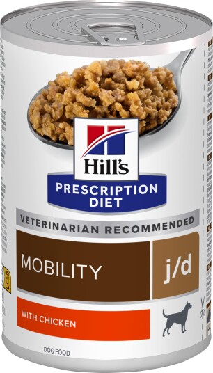 Hill'S Prescription Diet J/D Mobility Med Kylling 48 X 370 G Kylling