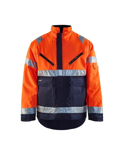 Blåkläder Vinterjakke Varsel Orange/Marineblå XXXL
