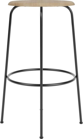 Audo Copenhagen Afteroom Barkrakk H72 Sort/Naturlig Eik