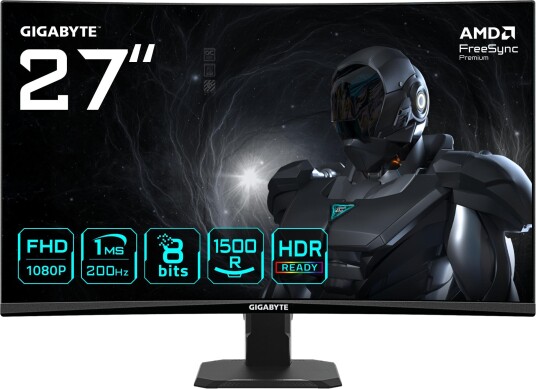 Gigabyte 27" FHD Curved Gaming GS27FCA