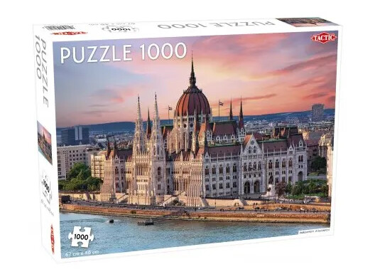 Tactic Puzzle Lovers Parliament In Budapest 1000 Pcs Puzzle