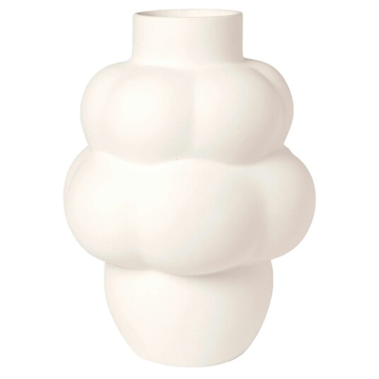 Louise Roe Balloon Grande Vase 42 cm Raw White