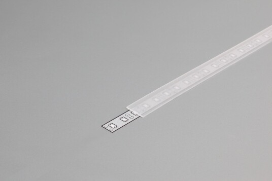 Bellalite Dekklokk 70000139 Til Aluminiumprofil BEGTON12, BEGTIN12 Frostet