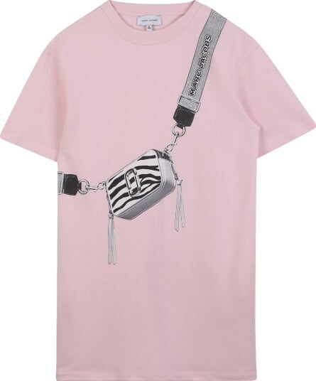 Little Marc Jacobs Kjole Rosa m. Trykk Marc Jacobs 4 år 104 Kjole