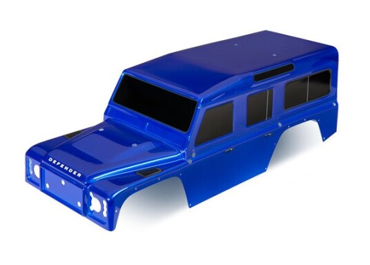 Traxxas 8011T Body Land Rover Defender Blue Traxxas 8011T Body Land Rover Defender Blue