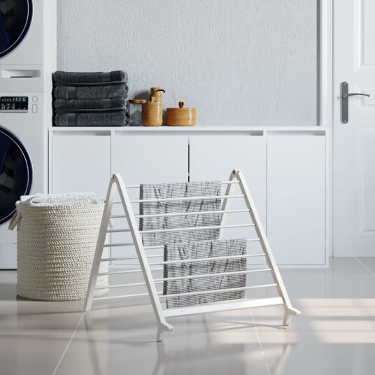 vidaXL Tørkestativ for badekar uttrekkbart 53-90 cm aluminium vidaXL Tørkestativ for badekar uttrekkbart 53-90 cm aluminium