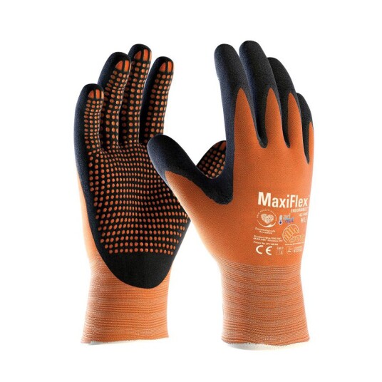 ATG MaxiFlex Orange Endurance Ad-Apt HT hansker, 12 par ,SBG-42-848 10