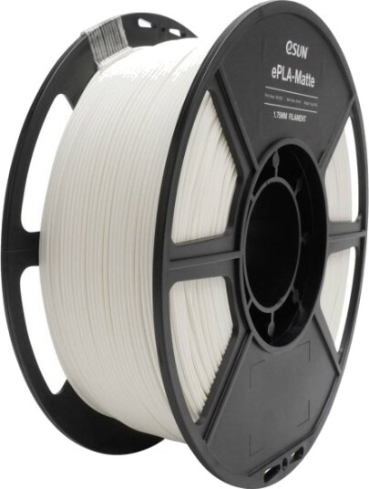 Esun 2706205 Pla-Mat Filament 1.75 Mm 1 Kg Hvit (Matt) 1 Kg