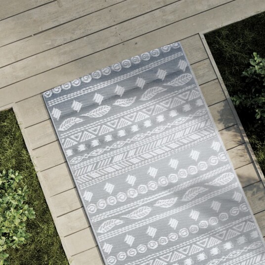 Utematte grå 80x250 cm PP 316969