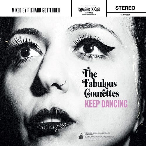 Courettes Keep Dancing LP/Vinyl
