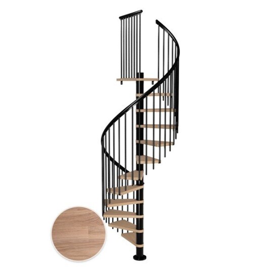 Dolle Montreal Spiral Eik H-oljet 9005 Classic4 14T Ø120