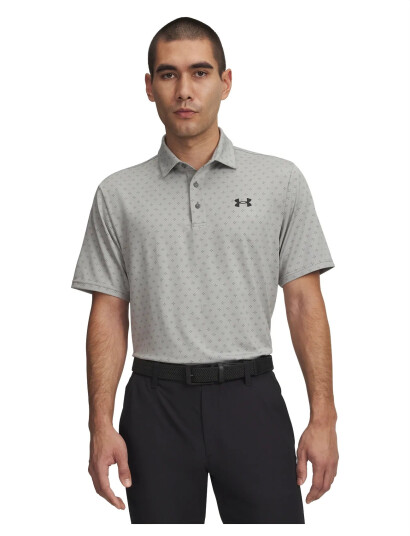 Under Armour Ua Playoff 3.0 Printed Polo Grey XS