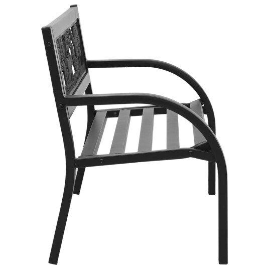 vidaXL Hagebenk for barn 86 cm stål vidaXL Hagebenk for barn 86 cm stål