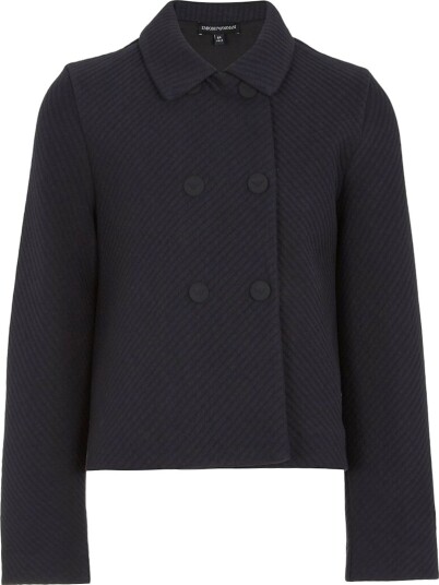 Emporio Armani Cardigan Rib Navy Emporio Armani 7 år 122 Cardigan Blå
