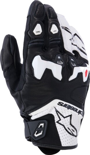 MC-Hansker Alpinestars SP-R Tech Sort/Hvit XXL