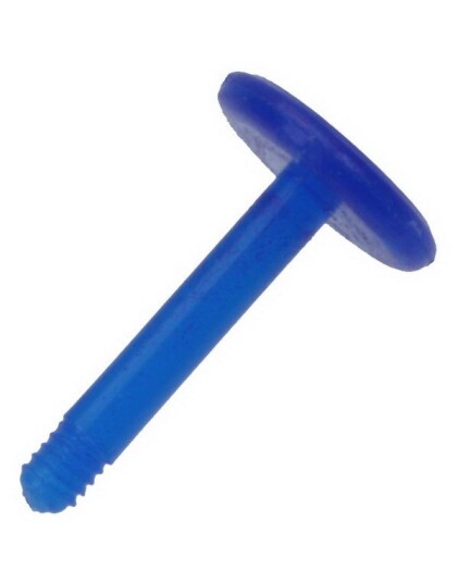 8 x 1,2 mm Labrett Blå  Bioplaststenger