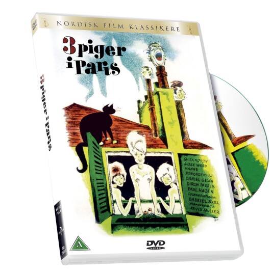 Tre Piger I Paris DVD