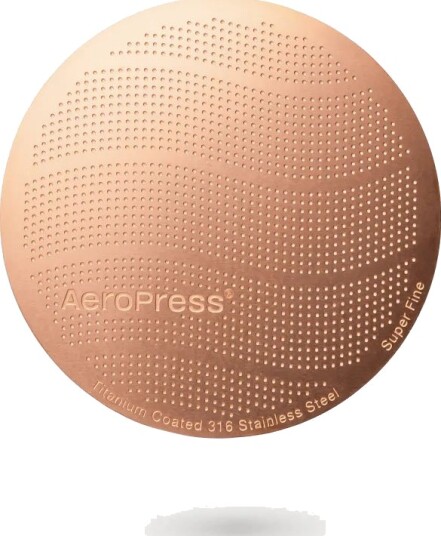 AeroPress Gold Tone Stainless Steel Filter