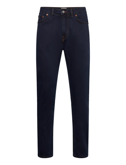 Morris James Satin Jeans - Navy - 36 x 32