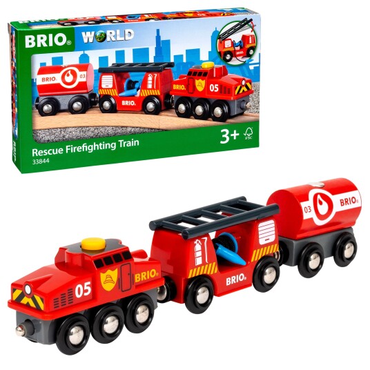 Brio Rescue Firefighting Train 1633379 1554943
