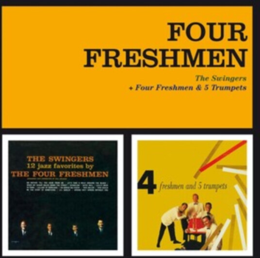 The Four Freshmen The Swingers/Four Freshmen & 5 Trumpets CD The Four Freshmen The Swingers/Four Freshmen & 5 Trumpets CD