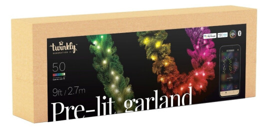 Twinkly RGB LED Christmas girlander TWG050SPP-BEU
