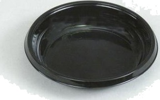Smagsprøvebakke Sojaskål Ø78 Mm Rund Rpet Sort,25 Pk X 200 Stk/Krt