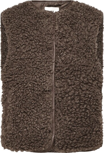 Lollys Laundry Vadall Vest Sl Brown XL