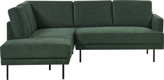 Deajna Hjørnesofa 4 seter Grønn/Svart Deajna Hjørnesofa 4 seter Grønn/Svart