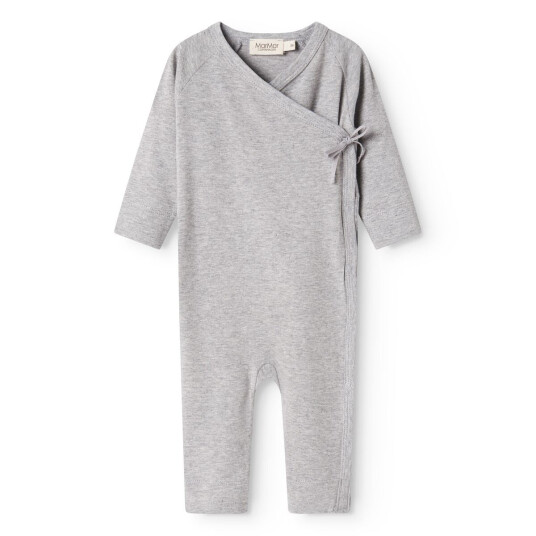 MarMar Modal New Born Light Grey Melange Rula Full Body 0 mdr/44