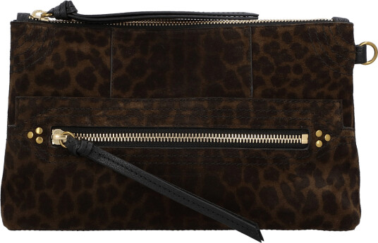 JEROME DREYFUSS Lucky Clutch Wallet   Brown   ONE SIZE