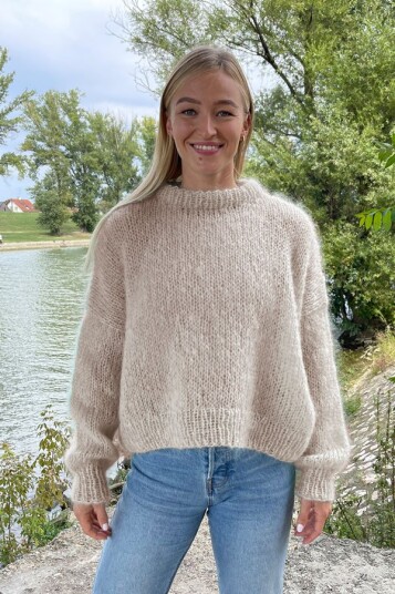 Håndballjentene Fritidsgenseren beige