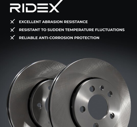 Bremseskive RIDEX 82B2980